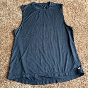 Vuori Men’s Sleeveless Zephyr Muscle Tank Top- V167 - Black Large
